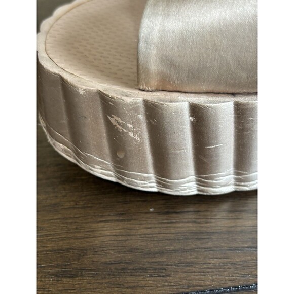 Tory Burch Metallic Platform Sandals - Picture 8 of 10